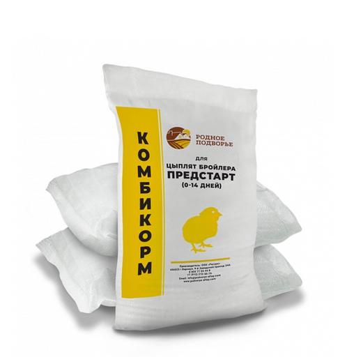Compound feed for broiler chickens PK-0 фото 1