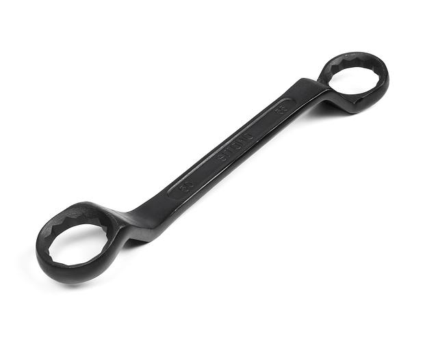 Ключ накид. двуст. 50x55 окс. SIT с поверкой фото 2