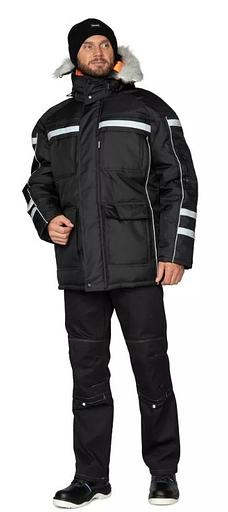 Men's insulated jacket "Alaska Ultra" black OPT фото 3