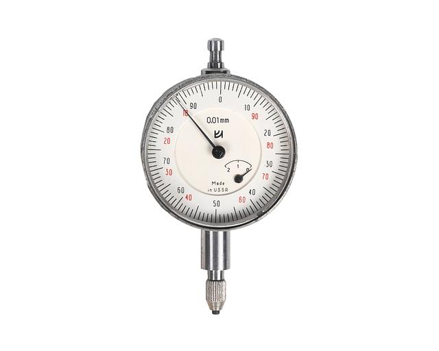 Индикатор час. типа ИЧ- 2 0,01 с уш. кл.0 тв.сплав КировИнструмент с поверкой фото 1