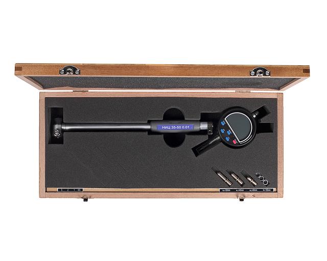 Нутромер индикаторныйэлектр. НИЦ 35-50 0.01 МИК с поверкой фото 5