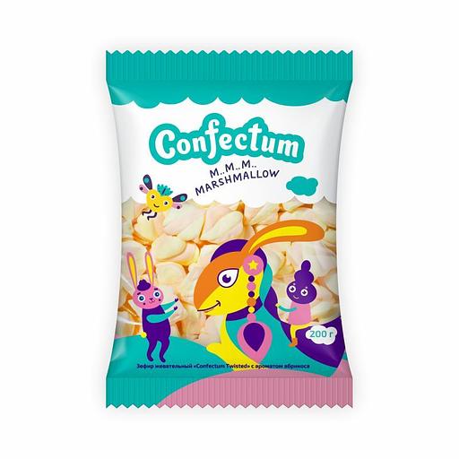Маршмеллоу Confectum «Twisted» c ароматом абрикоса 14 шт по 200 г ОПТ фото 1
