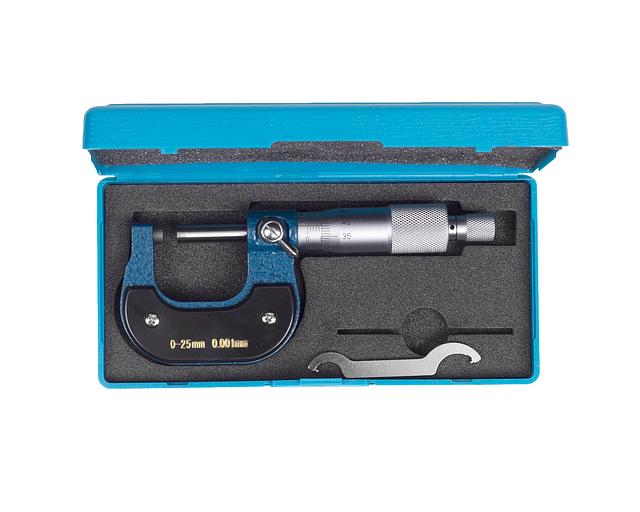 Микрометр гладкий МК- 25 0,001 повыш. точ. МИК с поверкой фото 3