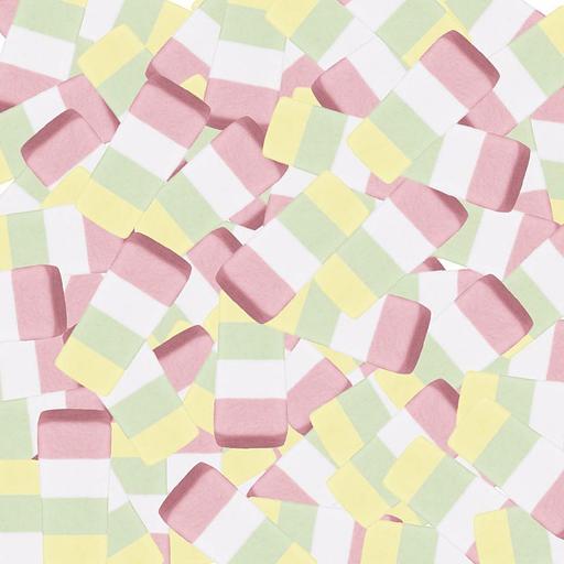 Chewable marshmallow Confectum “Carnaval” with strawberry and banana flavor 30 pcs, 40 g each (strip tape) WHOLESALE фото 3