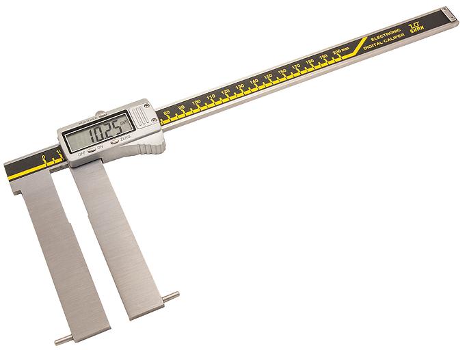 Штангенциркуль д/вн.канавок ШЦЦСК-4-200 0,01 (60-200) электр. губ. 100мм SHAN с поверкой фото 1