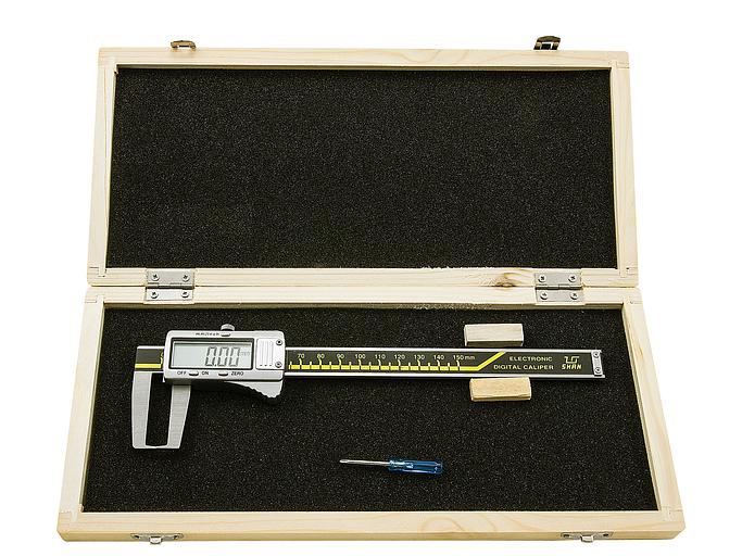 Штангенциркуль д/нар.канавок ШЦЦСК-5-150 0,01 электр. губ.70мм SHAN с поверкой фото 2