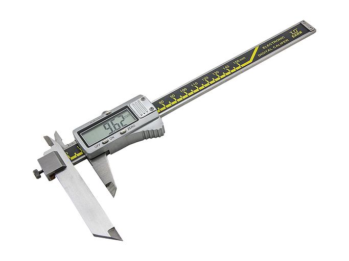 Штангенциркуль д/уступов ШЦЦСП-500 0,01 электр. регул. губка SHAN с поверкой фото 1