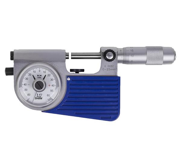 Микрометр рычажный МР- 25 0,001 SHAN с поверкой фото 1