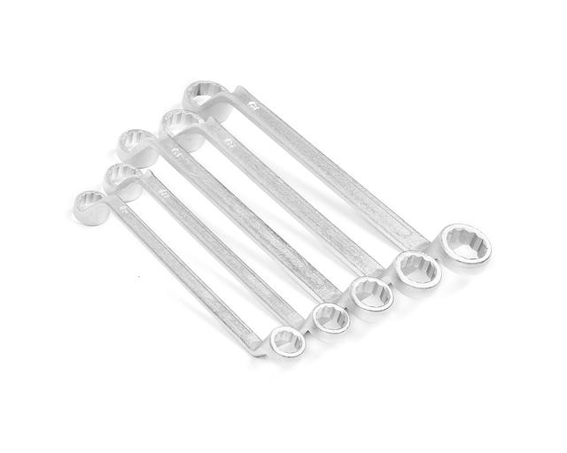 Набор ключей накидн.двуст. КГН №5 (17-30) брез.сум КЗСМИ с поверкой фото 1