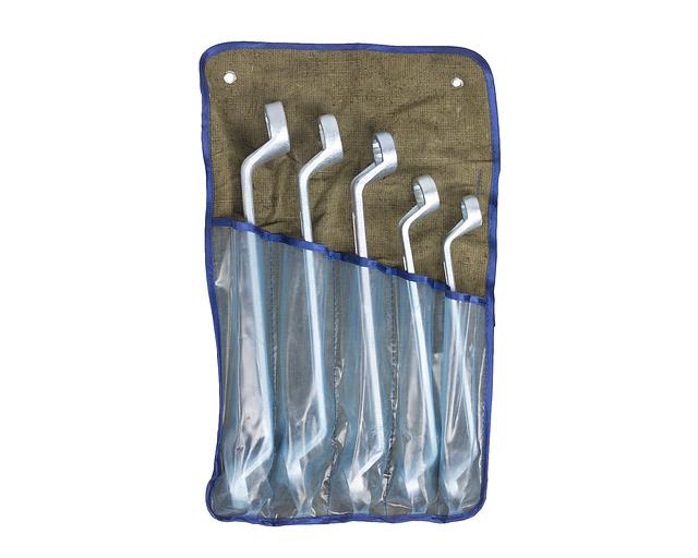 Набор ключей накидн.двуст. КГН №5 (17-30) брез.сум КЗСМИ с поверкой фото 2