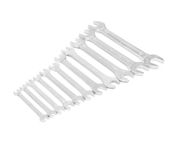 Набор ключей гаеч.двуст. №9 (5.5-22) брез.сум КЗСМИ с поверкой фото 1