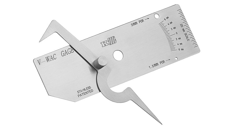 Шаблон сварщика V-WAC с поверкой фото 3