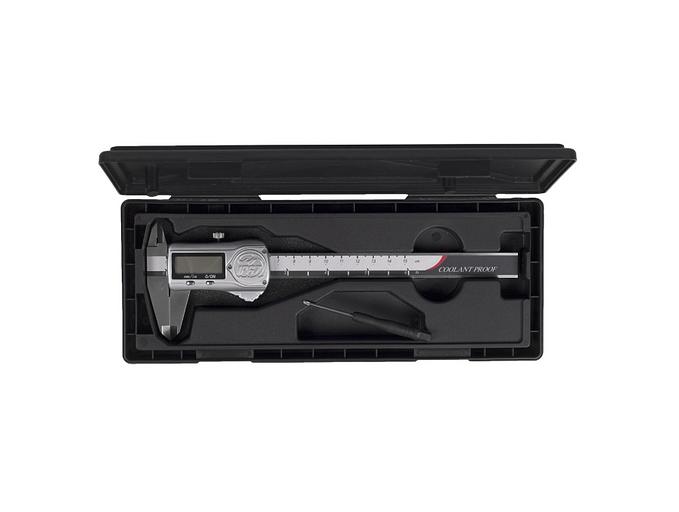 Vernier caliper ShTsTs-1-200 0.01 electr. in/protect IP67 SHAN with verification фото 3