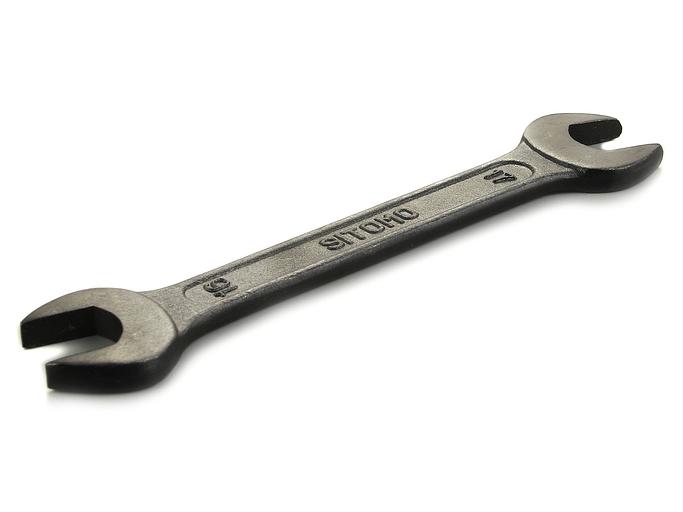 Wrench carob double 70x75 oxide SIT with verification фото 1