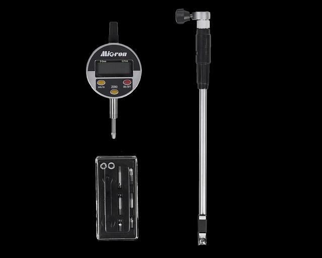 Индикатор штангенциркуль, электрлік. ҰАТ 18-35 0,01 с кал. Тексеру бар MIC фото 1