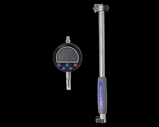 Indicator caliper, electric. NITs 35-50 0.01 s cal. MIC with verification фото 1