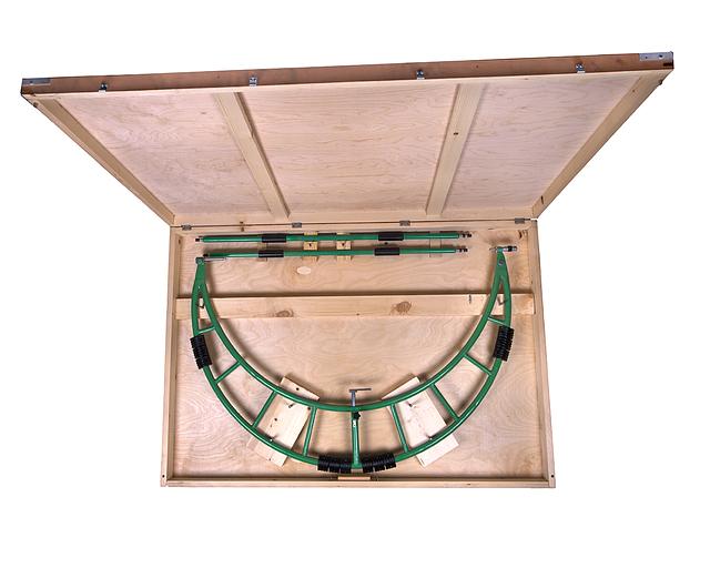 Сыртқы диаметрлі құбырларға арналған микрометр МКН-1050 Киров Калибрлеуі бар аспап фото 5