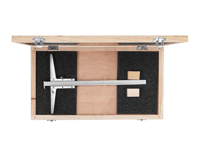 Штангенглубиномер ШГ- 160 0,05 с тол-м КЛБ с поверкой фото 4