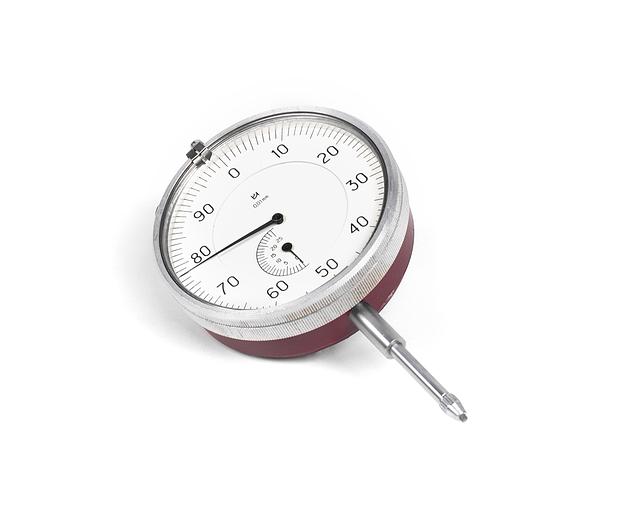 Сағат көрсеткіші құлақтары бар ICH-25 0,01 түрі. 0 сынып Киров тексеруі бар аспап фото 3