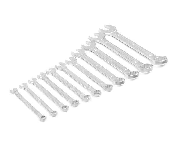 Набор ключей комбиниров. 11шт.(8-24) брез. сум. КЗСМИ с поверкой фото 1