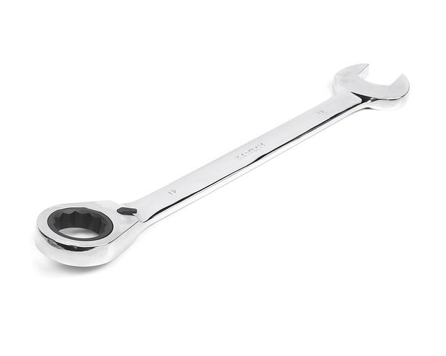 Reversible combination ratchet wrench 41x41 chrome. HOR with verification фото 2