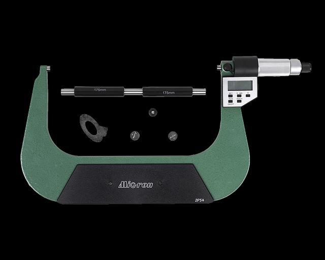 Микрометр гладкий МКЦ- 200 0,001 электр. 5-кн. с пов. МИК с поверкой фото 1
