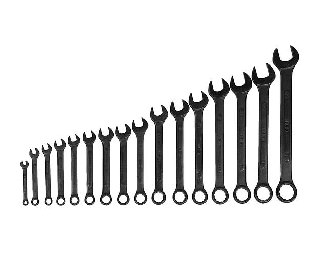 Set of combination keys, 16 pcs. (6-27) SIT with verification фото 1