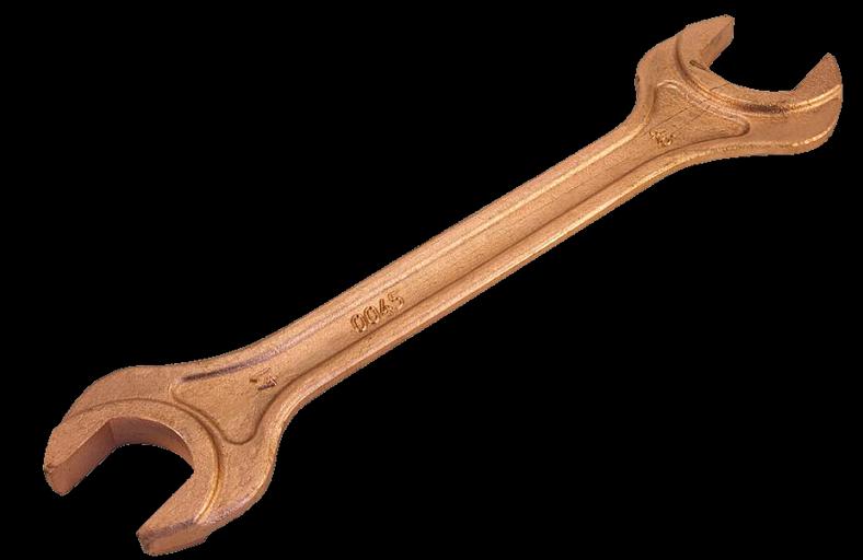 Ключ гаеч. рожковый двуст. 41x46 омедн. SIT с поверкой фото 1