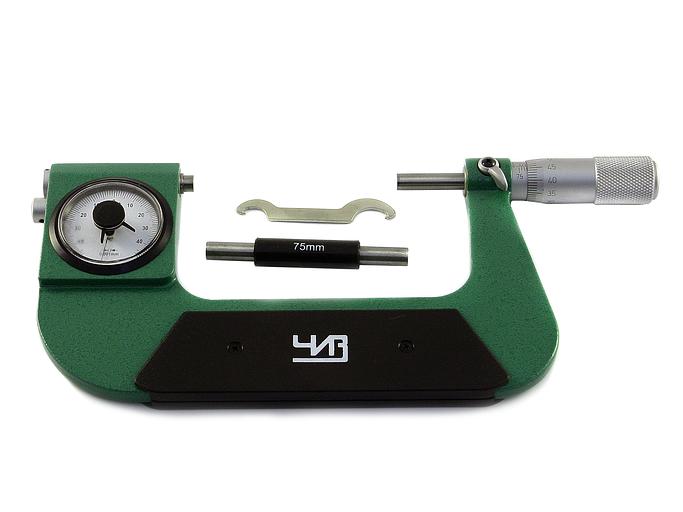 Lever micrometer MP-75 0.001 +/-70 CHIZ with verification фото 5