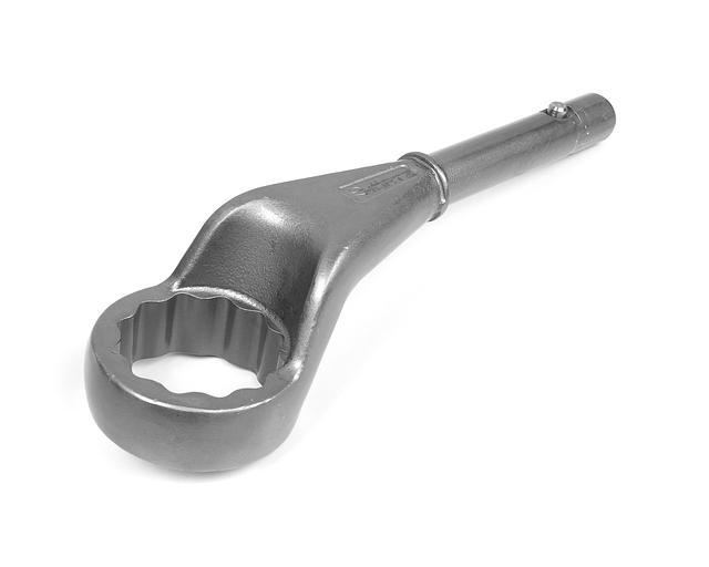 Ключ накид. одност. 70 усиленный с рукояткой HOR с поверкой фото 2
