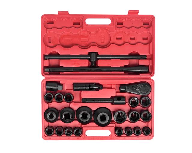Набор головок N7 21-65мм 3/4"-1" 26шт SIT с поверкой фото 1