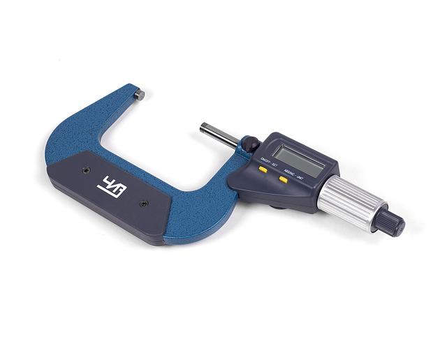Микрометр гладкий МКЦ- 75 0,001 электр. 2-кн. ЧИЗ с поверкой фото 5