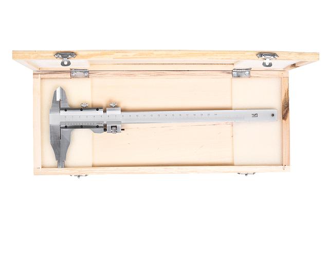 Vernier caliper ShCT-2-200 0.05 with carbide jaws, stainless steel. steel, CHIZ with verification фото 3