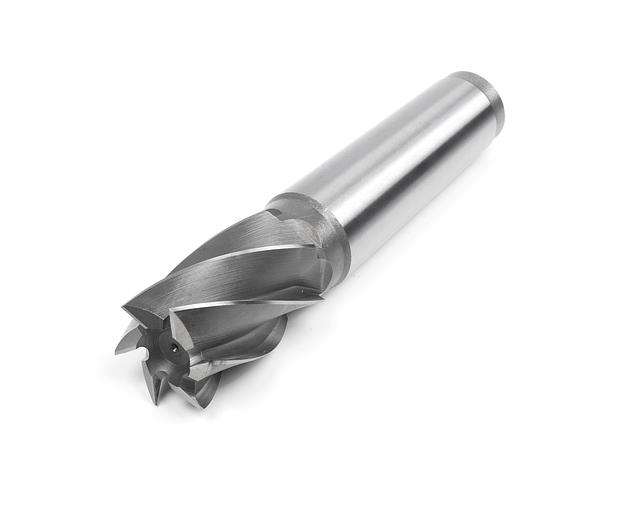 End mill cutter 40.0 z=6 P6M5 KM5 HORTZ with verification фото 2