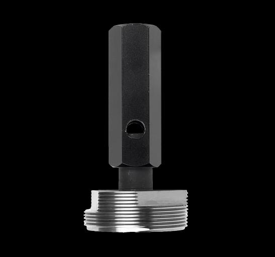 Калибр-пробка K(NPT) 1/8"-27 к-р ЧИЗ с поверкой фото 2