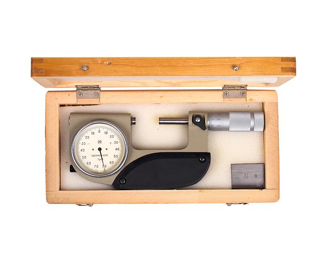 Lever micrometer MR-50 0.001 with rotation. Measurement with verification фото 4