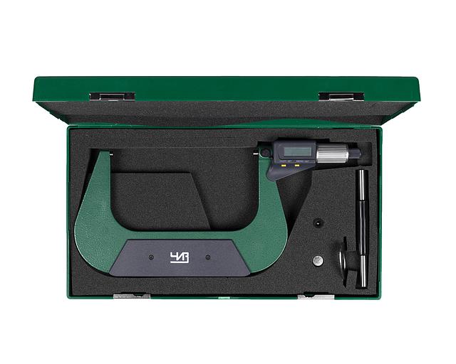 Микрометр гладкий МКЦ- 125 0,001 электр. 2-кн.IP54 ЧИЗ с поверкой фото 5