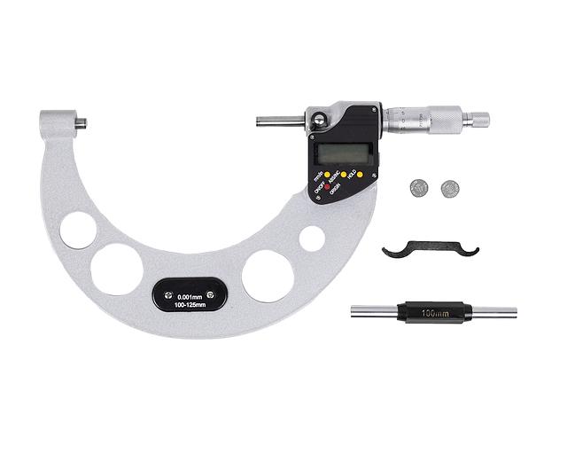 Микрометр гладкий МКЦ- 125 0,001 электр. 4-кн. IP54 ЧИЗ с поверкой фото 1