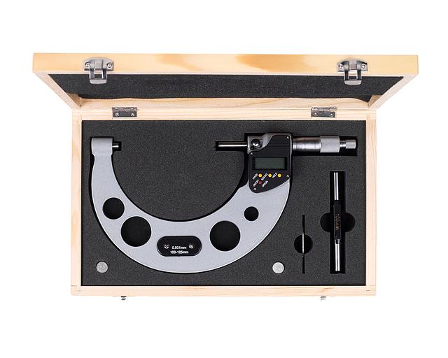 Микрометр гладкий МКЦ- 125 0,001 электр. 4-кн. IP54 ЧИЗ с поверкой фото 5