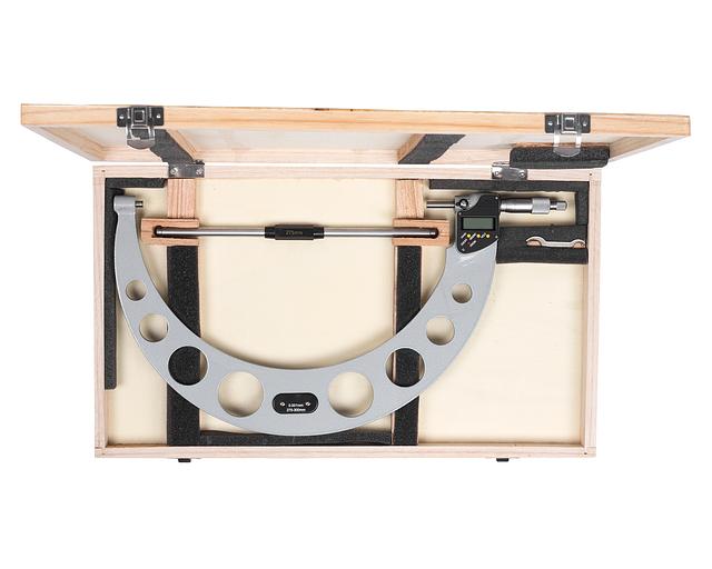 Smooth micrometer MKTs-300 0.001 elect. 4-book. IP54 CHIZ with verification фото 2