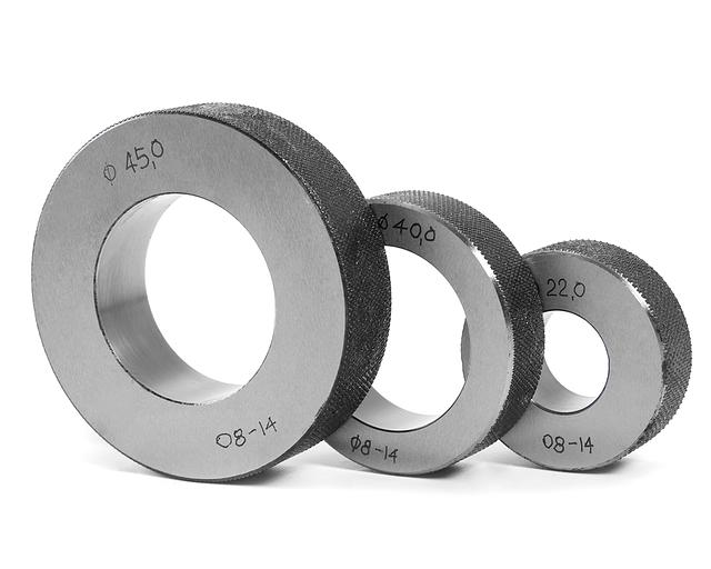 Набор колец образцовых 929.2 (6-10) с пов. Калибр с поверкой фото 1