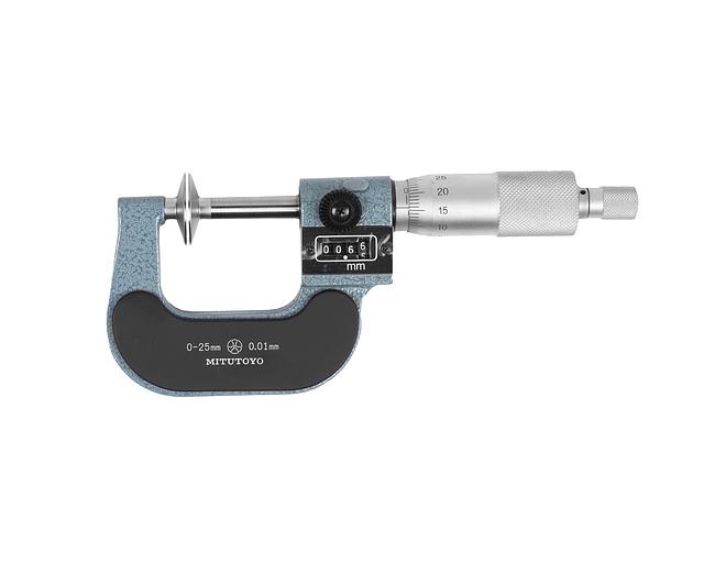 Микрометр зубомерный МЗ- 25 0,01 с мех. счетчиком GMA-25K 223-101 Mitutoyo с поверкой фото 1