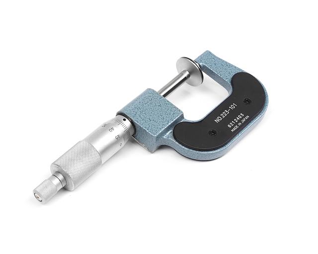 Микрометр зубомерный МЗ- 25 0,01 с мех. счетчиком GMA-25K 223-101 Mitutoyo с поверкой фото 5