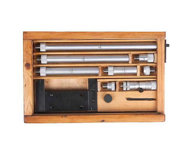 Саңылау микрометрі. НМ 50-600 0,01 CHIZ тексерумен фото 1