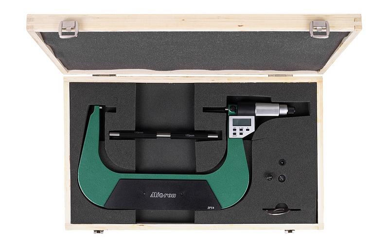 Микрометр гладкий МКЦ- 200 0,001 электр. 5-кн. IP54 МИК с поверкой фото 4