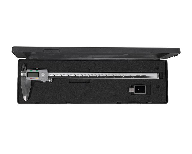 Vernier caliper ShTsTs-1-300 0.01 lips 60mm WI-FI SHAN with verification фото 4