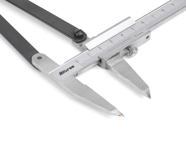 打标卡尺 ShTSSRT-200 0.1 带硬质合金卡爪 MIC PRO 带验证 фото 5