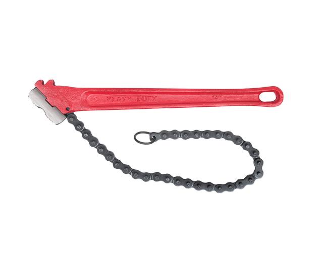 Ключ трубный цепной 14" HOR с поверкой фото 1