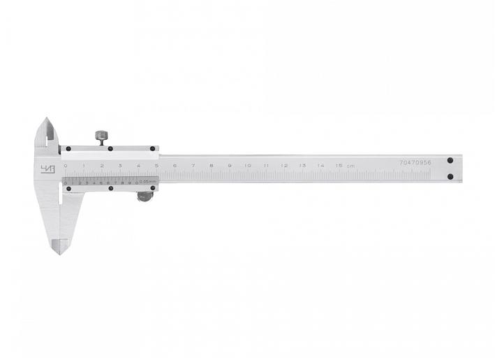 Vernier caliper ShTs-1-125 0.05 TV/ALLOY. lips CHIS with verification фото 1