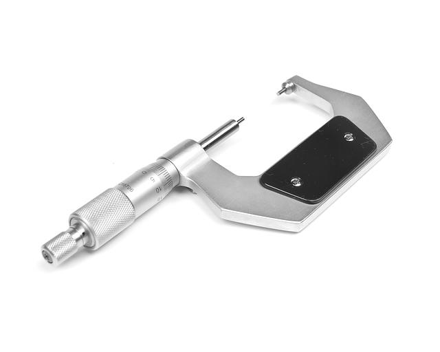 Micrometer with small lip. MK-MP-50 0.01 SHAN (state register No. 75427-19) with verification фото 3